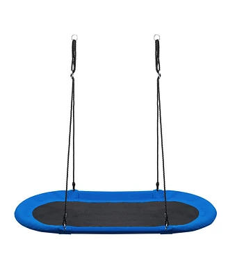 60 Inch Saucer Surf Outdoor Adjustable Swing Set