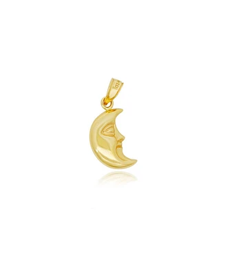 The Lovery Mini Gold Moon Charm 14K Gold