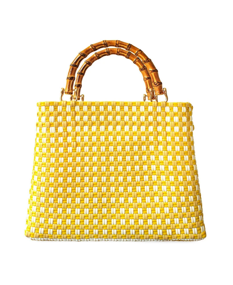 Tuku Sunset Repurposed Market Tote Bag
