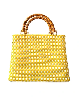 Tuku Sunset Repurposed Market Tote Bag