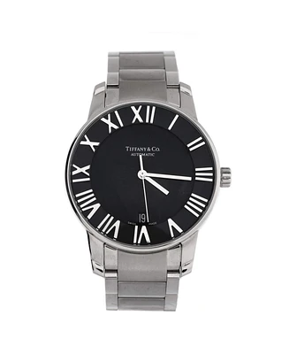 Pre-Owned Tiffany & Co. Atlas Dome Automatic Watch in Stainless Steel 38mm