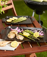 Rsvp International Porcelain Coated Grill Topper, Set of 2