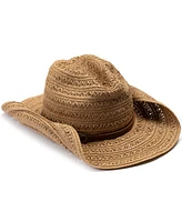 Vince Camuto Open Weave Cowgirl Hat