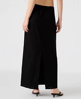 Steve Madden Women's Cadi Tie-Waist Maxi Skirt