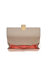 Kate Spade New York Women's Deco Pebbled Mini Flap Chain Crossbody Bag