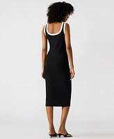 Steve Madden Women's Azalea Contrast-Trim Knit Dress