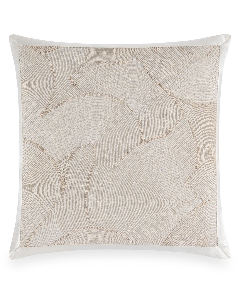 Donna Karan Home Cord Swirl Decorative Pillow