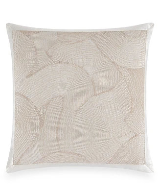 Donna Karan Home Cord Swirl Decorative Pillow