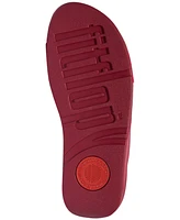 FitFlop Women's Lulu Crisscross Slide Leather Sandals