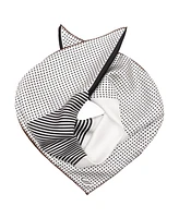 Elizabetta Men's Santino - Hand Rolled Silk Neckerchief for Men