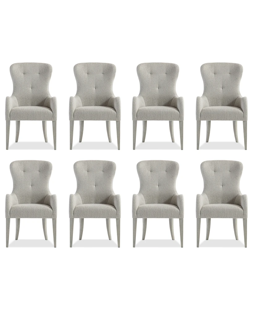 Cornelia 8-Pc. Tufted Arm Chair Set