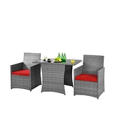 Gymax 3PCS Outdoor R
