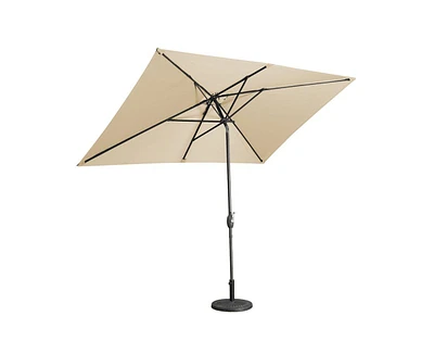 Casainc Rectangular Outdoor Market Umbrella