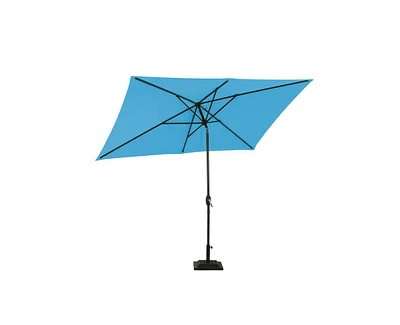 Casainc Rectangular Outdoor Market Umbrella