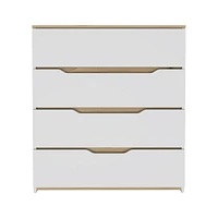Four Drawer Dresser for Bedroom Storage and Stylish Home Decor