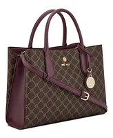 Nine West Kyrie Triple Compartment Satchel Bag