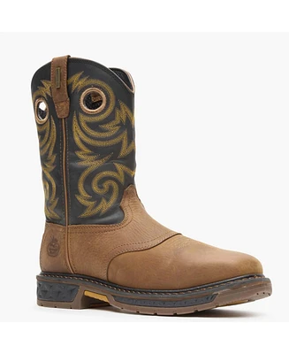 Georgia Boot Men's Carbo-Tec Lt Steel Toe Waterproof Pull On Work