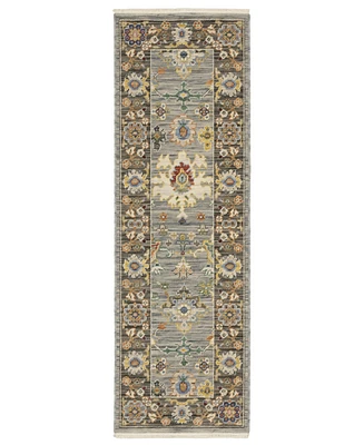 Oriental Weavers Lucca 846D1 2'x6' Runner Area Rug