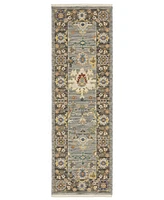 Oriental Weavers Lucca 846D1 2'x6' Runner Area Rug