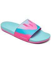 Adidas Men's Adilette Comfort Messi Slide Sandals from Finish Line