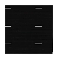 Three Drawer Dresser for Bedroom and Living Room Storage Solutions