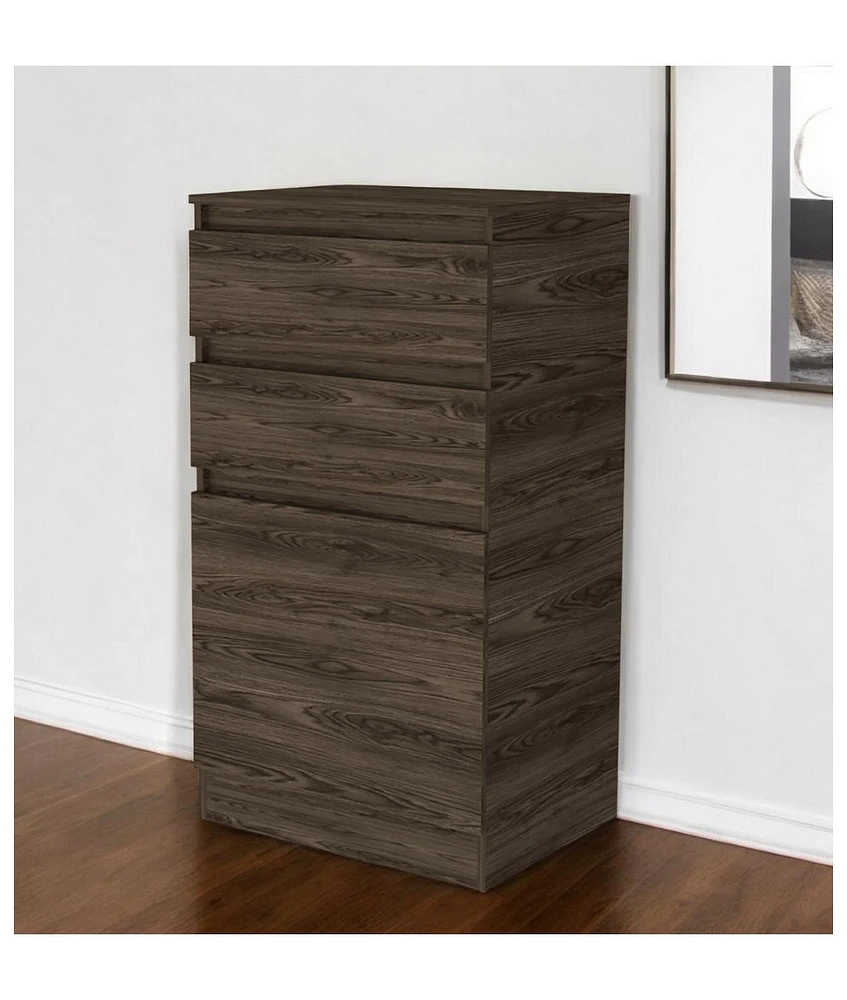 Two Drawer Standard Chest for Bedroom Storage and Home Organization