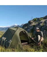 Naturehike Cloud-Up 3 Person Lightweight Backpacking Tent with Footprint - 3 Season Free Standing Dome Camping Hiking Waterproof Backpack Tents