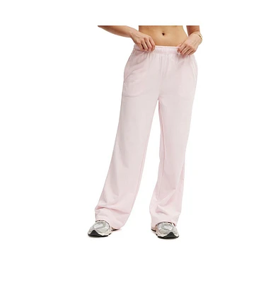 Cotton On Women's Active Lightweight Fleece Straight Leg Sweatpant