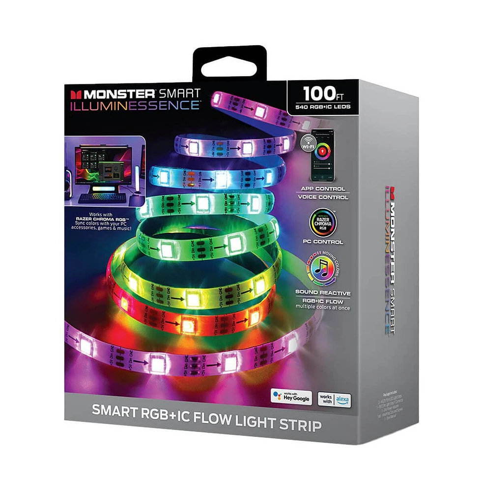 100 Ft. Rgb + Ic Flow Smart Light Strip