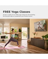 Sunny Health & Fitness Anti-Slip Dual Color Exercise Yoga Mat,Purple