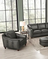 Hydeline Belfast 42" Top Grain Leather Armchair