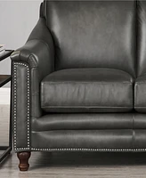 Hydeline Belfast 67" Top Grain Leather Loveseat