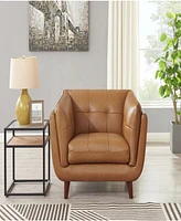 Hydeline Solana 43" Top Grain Leather Armchair