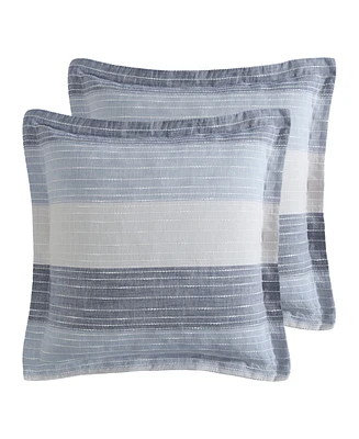 Levtex Sand Stripes 2-Pc. Sham Set, European