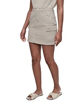 Dkny Jeans Women's High-Waist Cargo Skirt - PBL