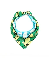 Kate Spade New York Women's Floral Vines Silk Bandana Scarf