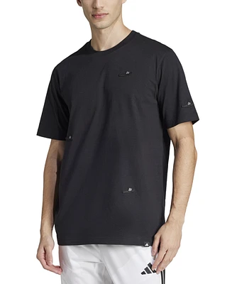 adidas Men's Slides Graphic T-Shirt