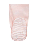 Gerber Toddler Girls 2-Pack Snug Fit Footed Cotton