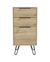 Three Drawer Standard Chest for Bedroom Storage and Organization
