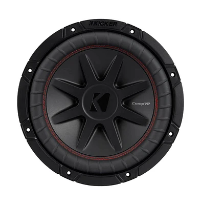 10" CompVR Series 4-Ohm with Dual Voice Coil Subwoofer