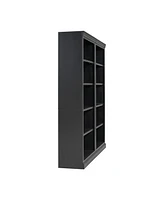 83" Tall 5-Tier Bookcase with Light & Adjustable Shelves