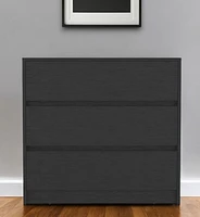 Versatile Three Drawer Dresser for Bedroom and Closet Organization