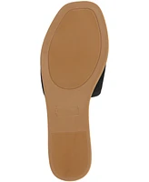 Journee Collection Women's Prisilla Single Band Slide Flat Sandals