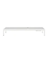 Aluminum Outdoor Chaise Lounge Set (2)
