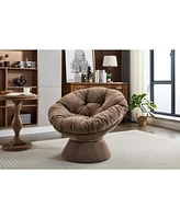 Oversized Swivel Accent Chair, 360 Swivel Barrel Chair