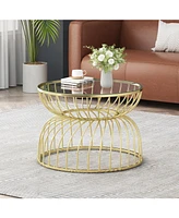 Golden Coffee Table