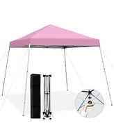 10 x 10 Feet Outdoor Instant Pop-up Canopy with Carrying Bag