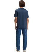 Boss by Hugo Men's Slub Cotton Regular-Fit T-Shirt