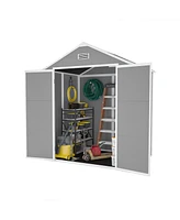 Campcraft 6x5 Resin Shed - Waterproof, Uv Proof, Large Storage