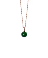 Greene — Green Jade Pendant Necklace